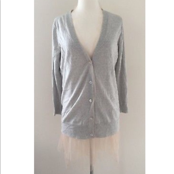 J. Crew Sweaters - J. Crew Tulle Tutu Cardigan